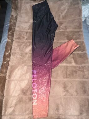 Peloton Ombre Glitter Leggings
